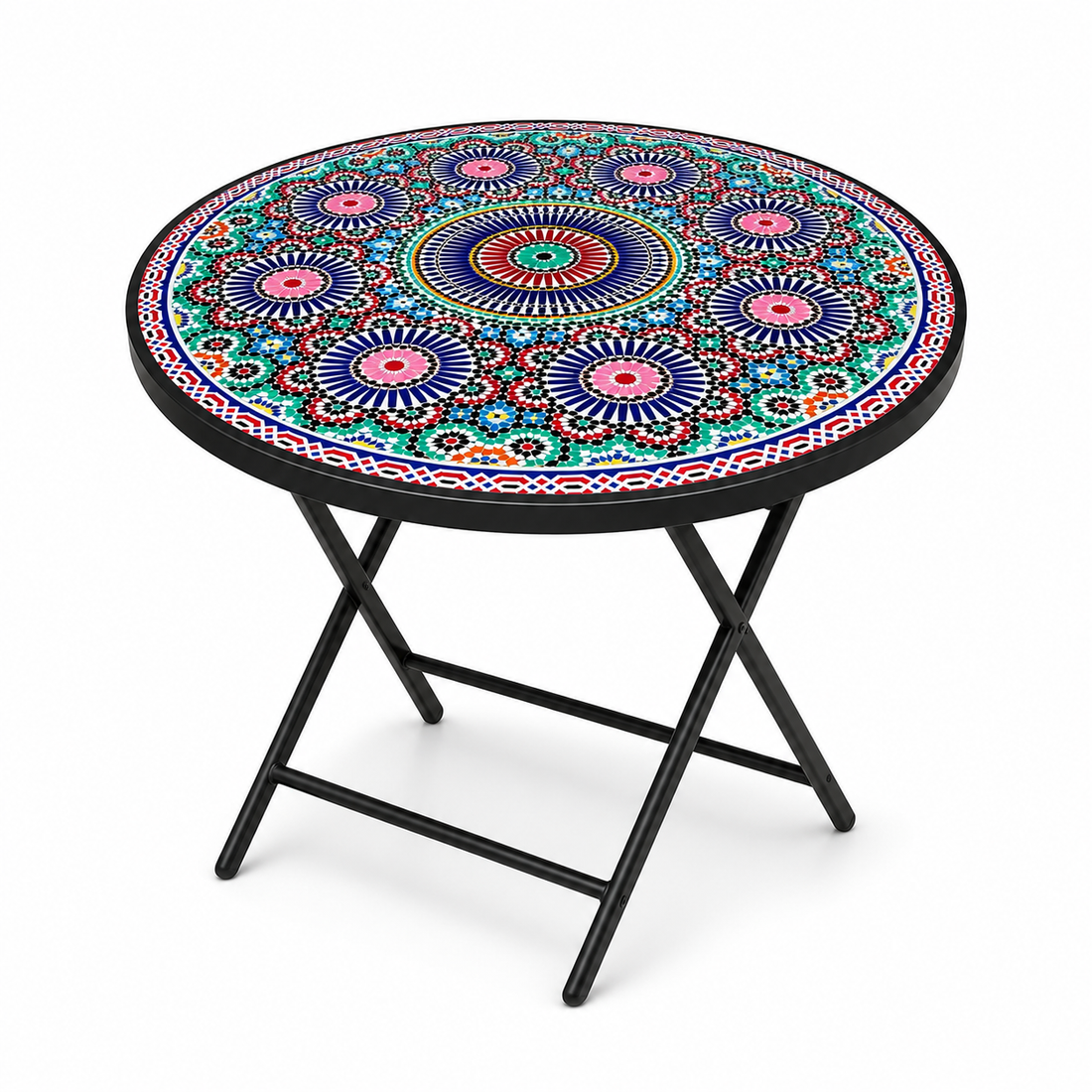 TABLE MOSAÏQUE PLIABLE