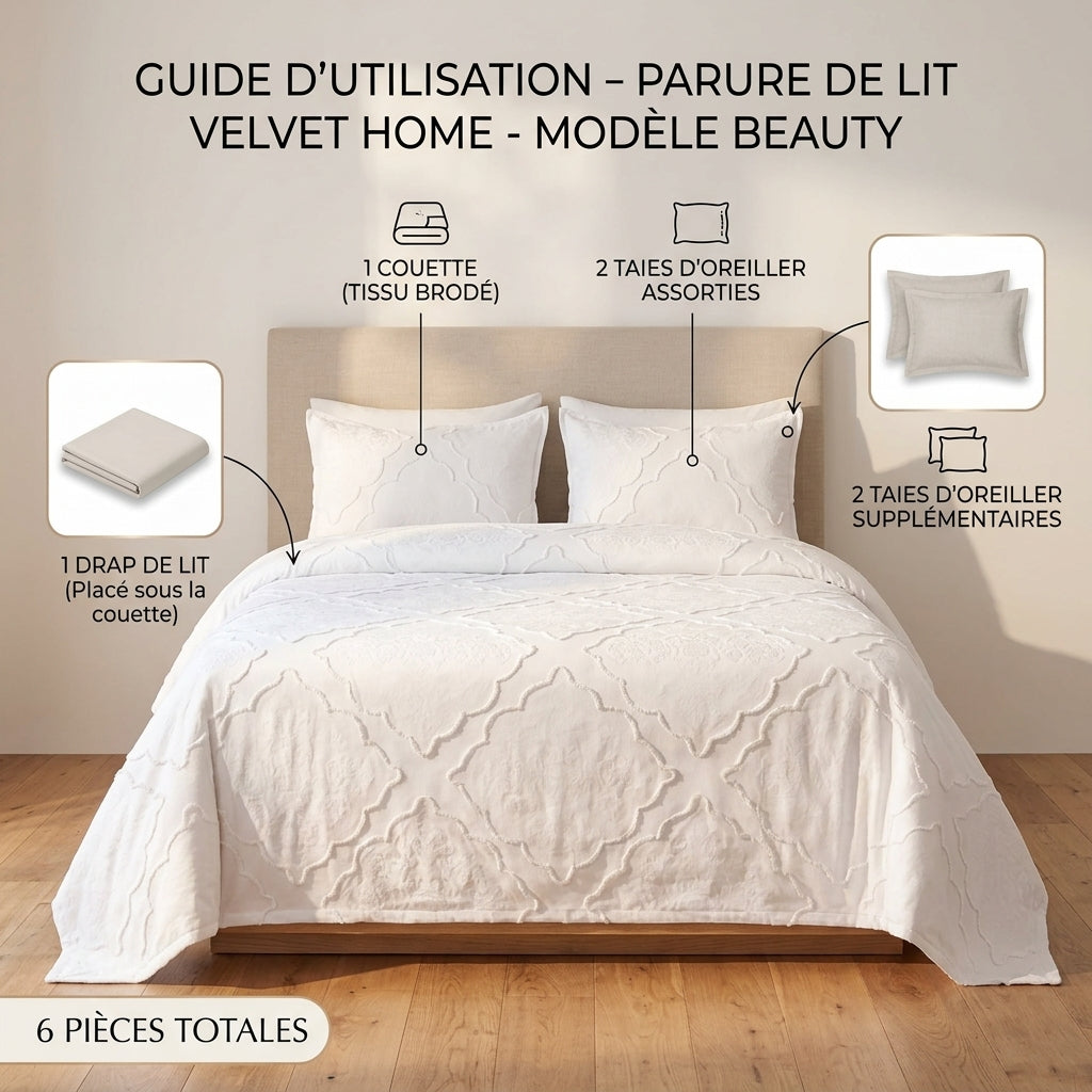 VELVET HOME • 6 PIÈCES